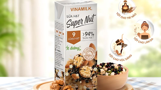 Sữa hạt Vinamilk chứa nhiều chất dinh dưỡng quan trọng, hỗ trợ giảm cân hiệu quả